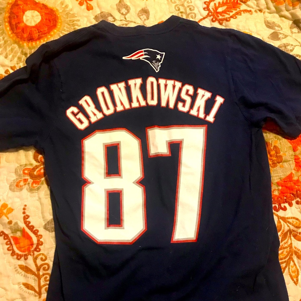 NFL Youth Patriots Tee LG (14/16)